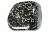 Large Tumbled Snowflake Obsidian - 1 1/2" Size - Photo 3